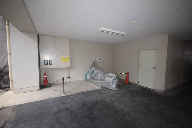 バイクも置くことができます。