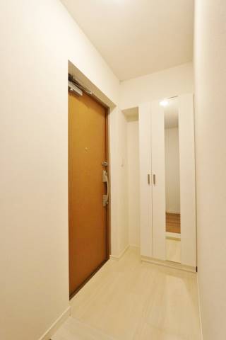 開放感のある玄関ですね