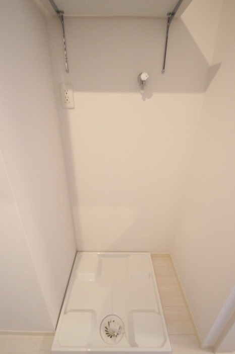 室内洗濯機置き場付きです。