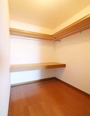 広々とした収納です。