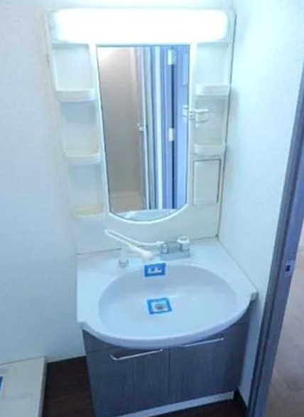 朝の身支度はこちらで