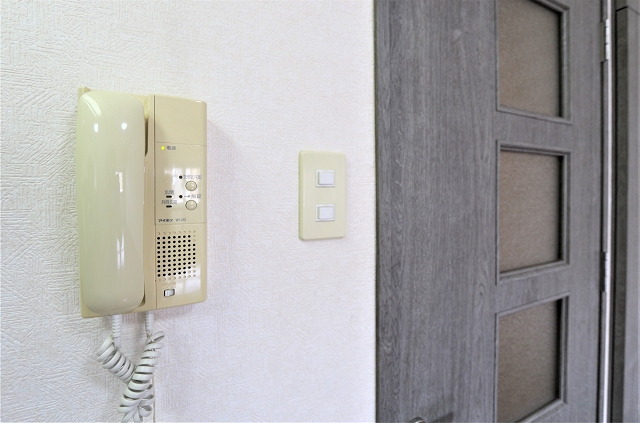 誰か来ても安心ですね。