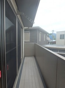 洗濯物はこちらへ。