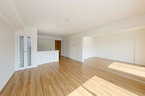 広いリビングですね