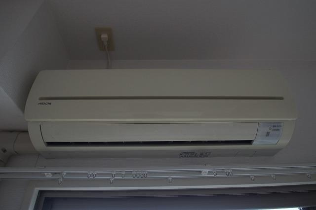 エアコン完備で年中快適に過ごせます