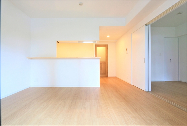 明るいリビング