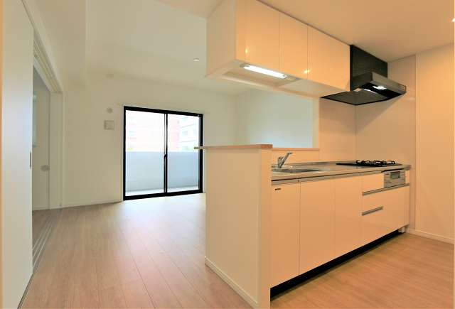 広いキッチンスペース