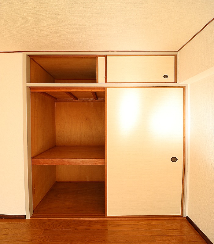 収納も完備してます。