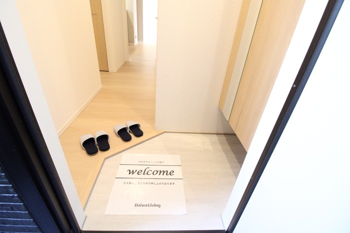 玄関も十分な広さです