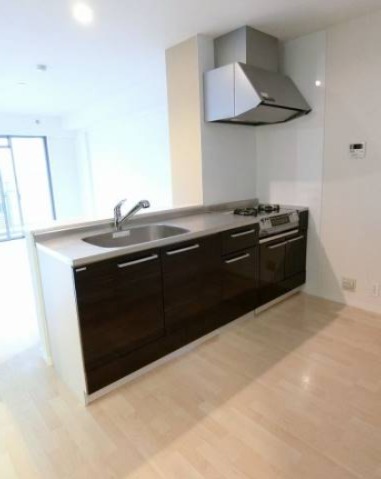 お手入れのしやすいカウンターキッチンです