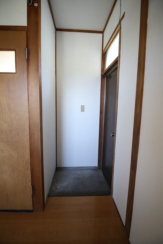 開放感のある玄関ですね