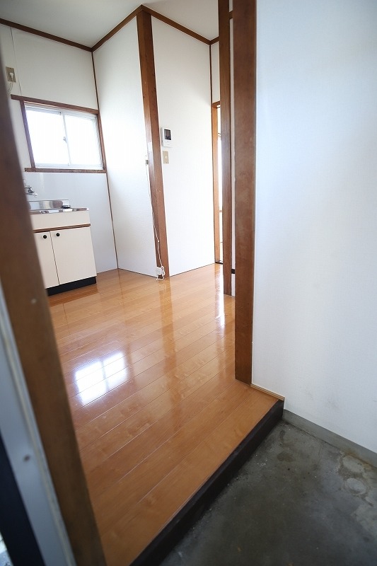 玄関からはこんな感じです