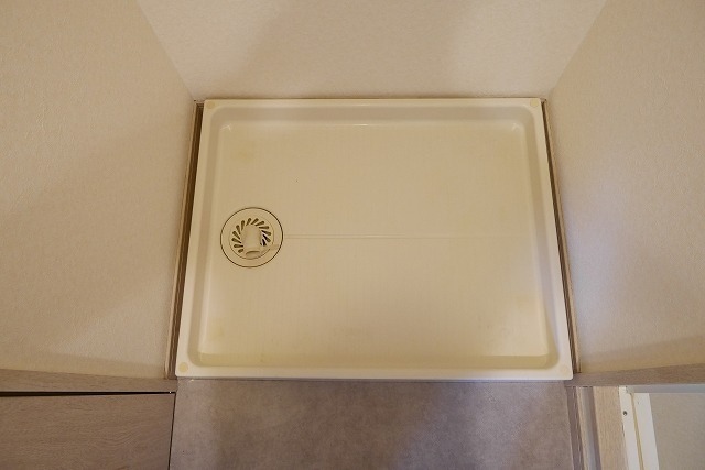 室内洗濯機置き場付きです。