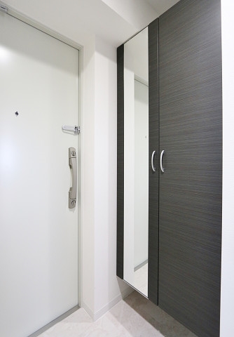 開放感のある玄関ですね