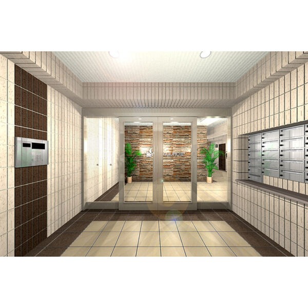 オートロック完備。