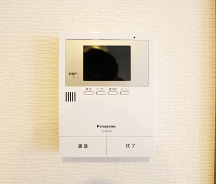 来客の確認ができるので安心ですね