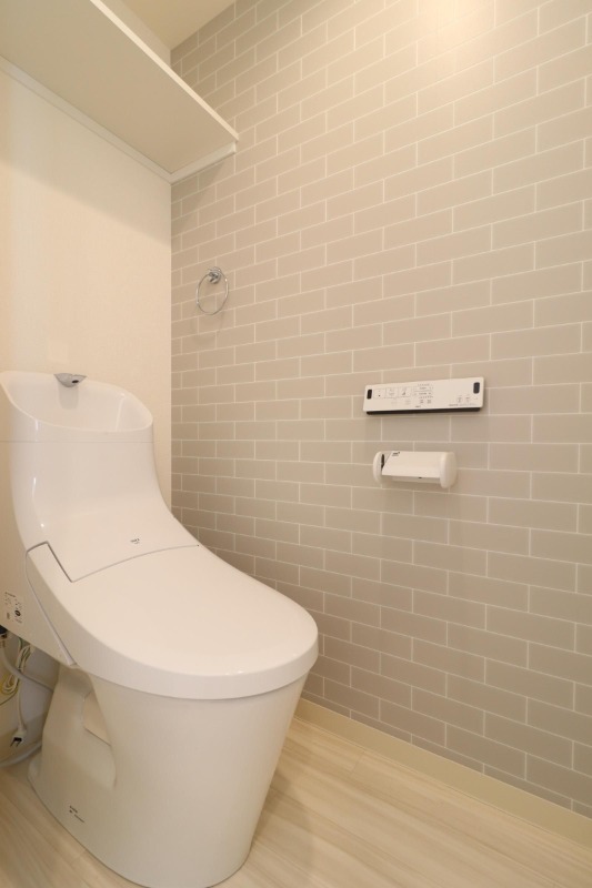 清潔感のあるトイレです