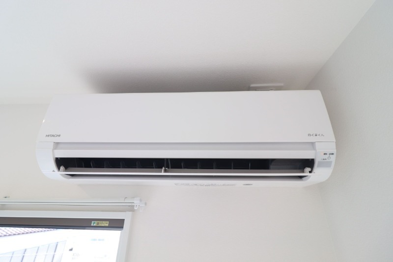 エアコン完備で年中快適に過ごせます