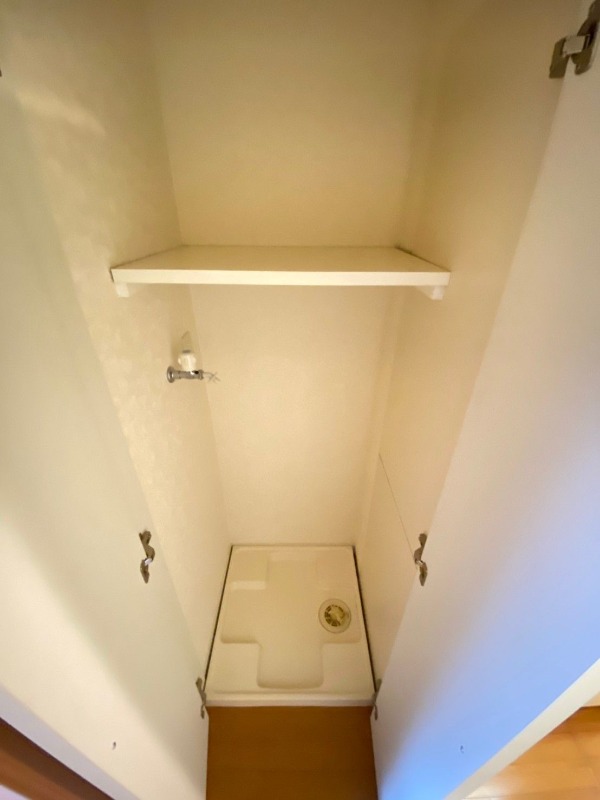 室内洗濯機置場は嬉しいですね