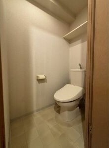 ウオシュレット付きです