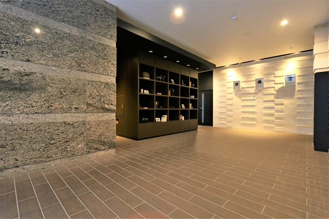 共用部もゆとりが有りまるでホテルの様です