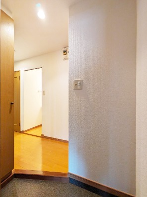 開放感のある玄関ですね