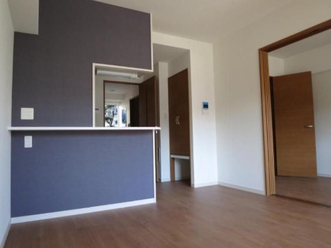 きれいで落ち着くリビングです