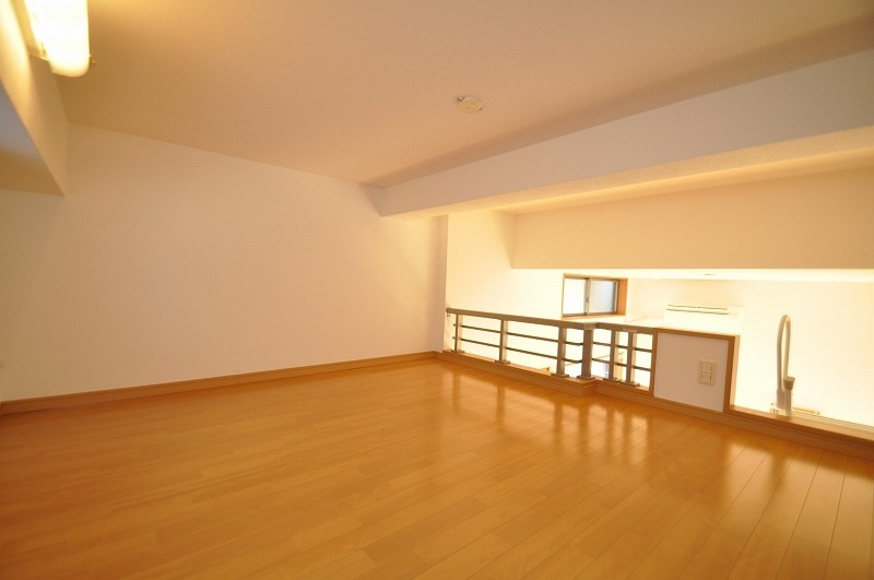 広々としたロフト。