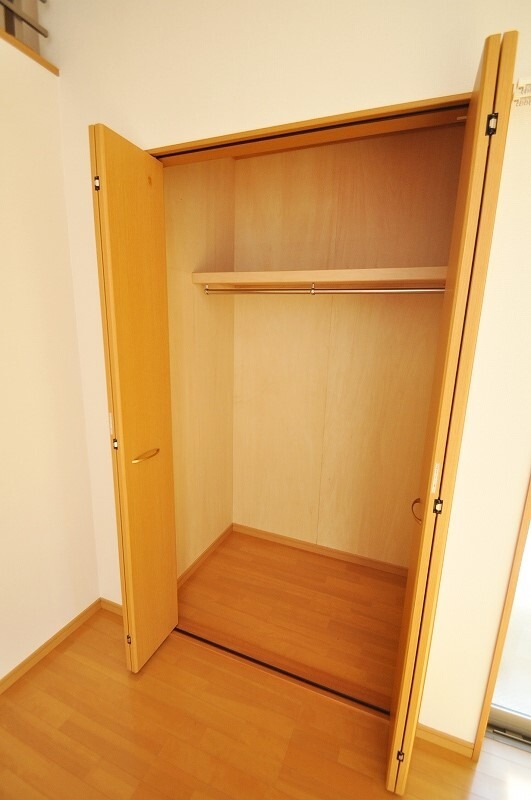 大容量クローゼット。