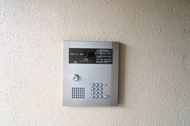 オートロック付きで安心ですね。