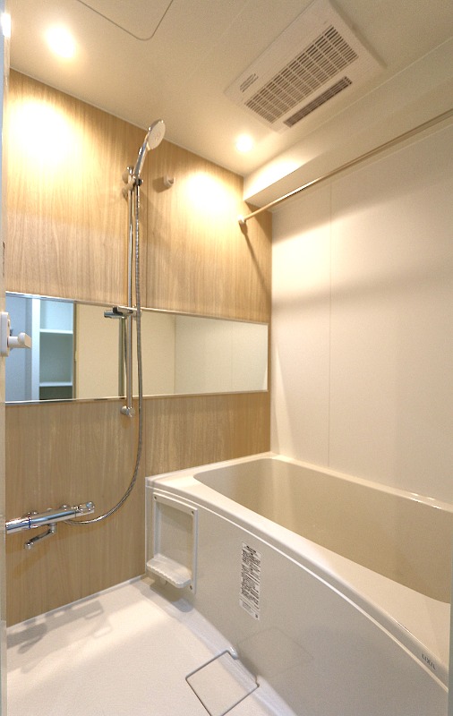 一日の汗や疲れはこちらで洗い流すことができます