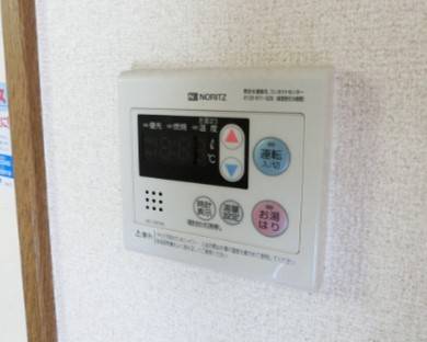 ボタン一つでラクラク給湯