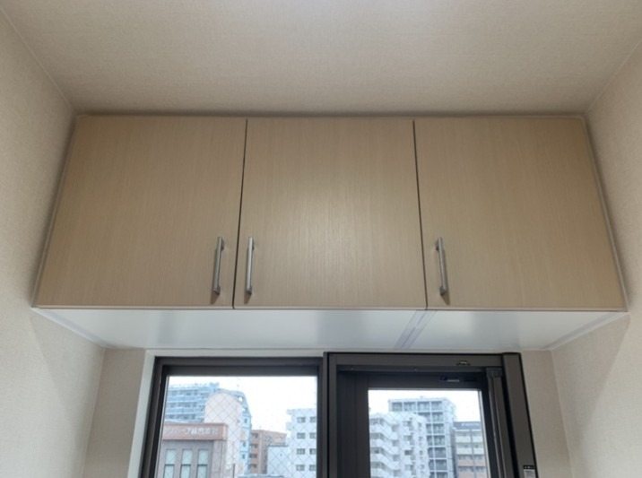 ここにも収納がございます。