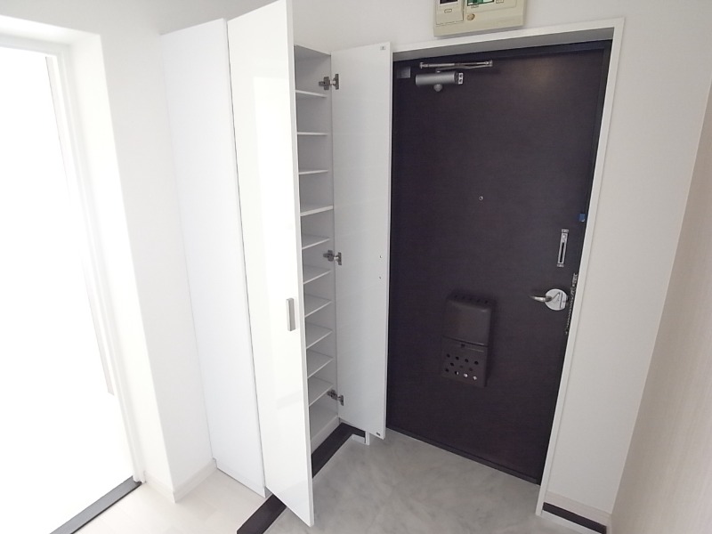 大容量下駄箱。