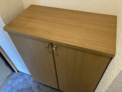 シューズボックスあります