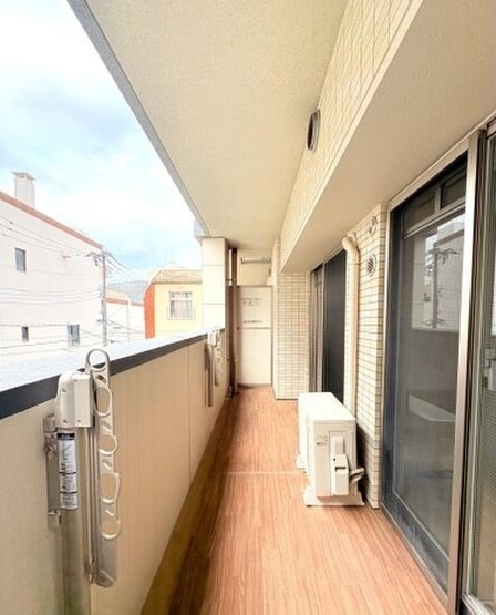 天気の良い日は洗濯物を干せます