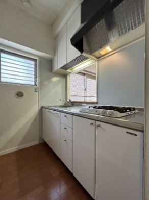 2口コンロで料理がしやすいです。