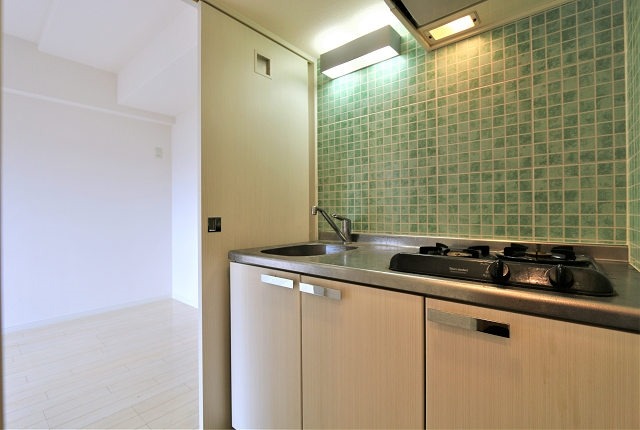 可愛いキッチンですね