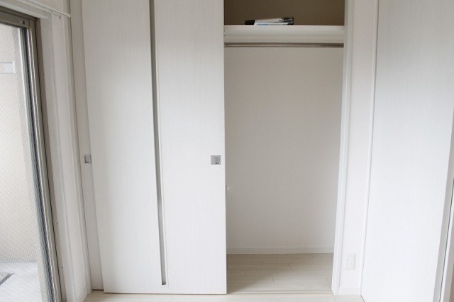 奥行きのある収納スペース