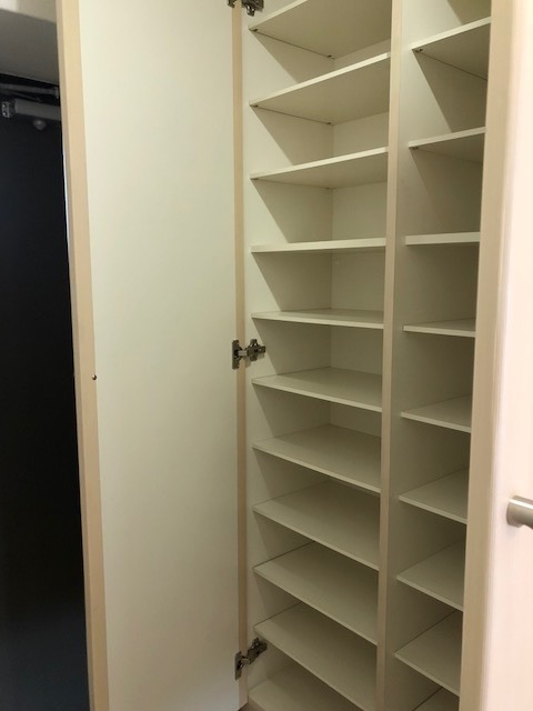 玄関収納も充実しています