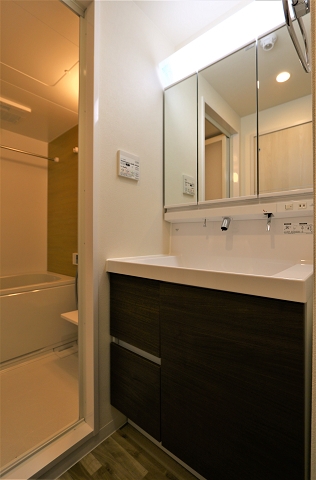 朝の支度はこちらで