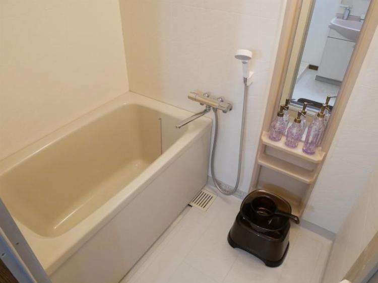 1日の疲れを流しましょう。