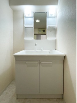 毎朝の身支度はここ。