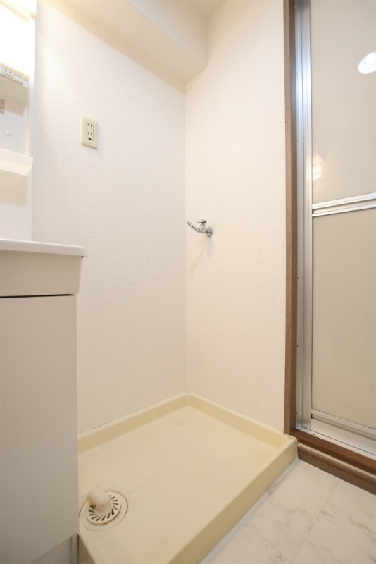 洗濯機が室内に置けます