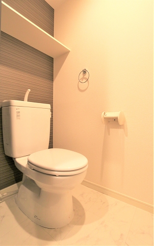 清潔感のあるお手洗いですね