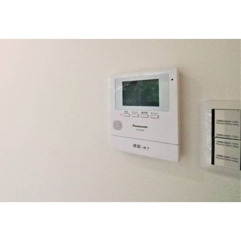 モニター付きで安心ですね。