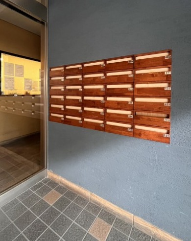 集合ポストもございます。