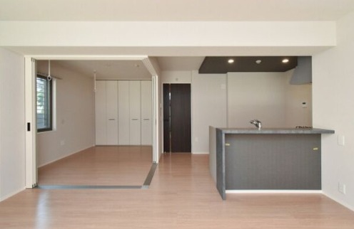 広さで家族団欒です