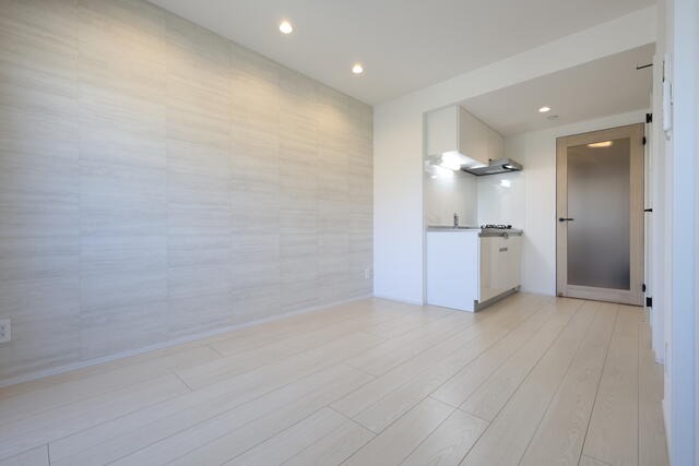 家具の配置がしやすいリビングですね