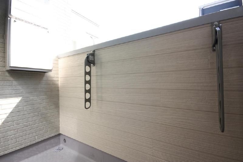 天気の良い日の洗濯物はこちらで